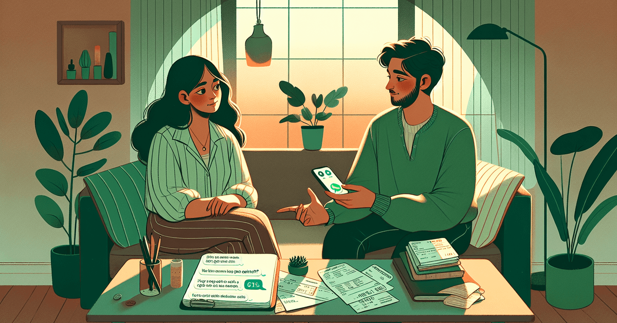 Dividir gastos en pareja por WhatsApp